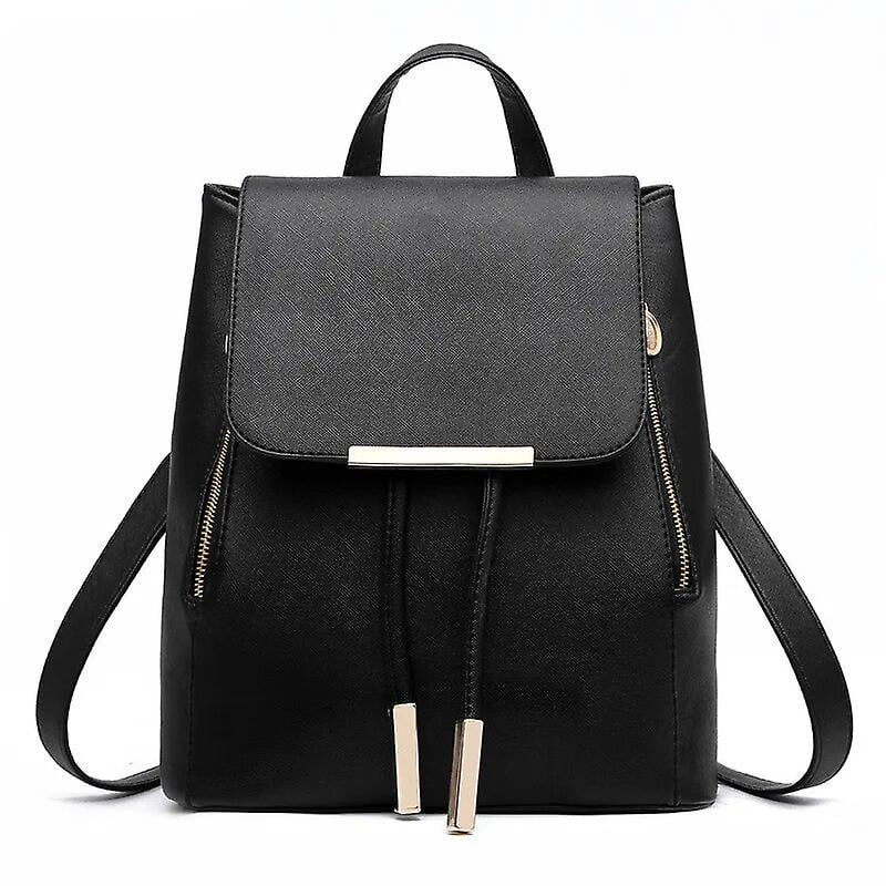 Leather backpack bags for girl sale