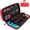 Red, variant on Switch Carrying Case Compatible with Nintendo Switch/Switch OLED,with 20 Games Cartridges Protective Hard Shell Travel Carrying Case Pouch for Console & Accessories