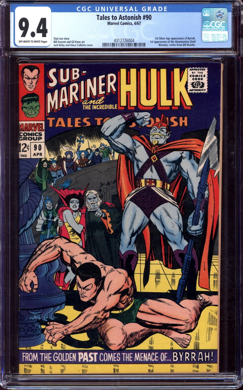 Cover of Tales to Astonish #90