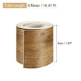 thumbnail image 2 of REGALWOVEN Wood Grain Tape, Wall Paper Border Sticker Self-Adhesive Repair Patch for Walls Brown 1.97"x16.41Ft, 2 of 6