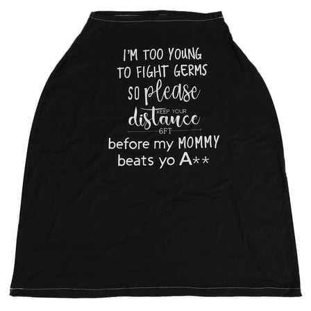 Car seat Canopy for Babies, Car Seat Cover for Boys Girls, CarSeat Canopies for Newborn, Multiuse - Nursing Breastfeeding Covers, Soft Breathable[Black]