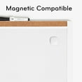 thumbnail image 5 of U Brands PINIT Magnetic Dry Erase Board, 20 x 16 Inches, White Plastic Frame, 5 of 7