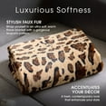 thumbnail image 4 of Cheer Collection Faux Fur Printed Blanket - Multiple Colors & Sizes - By Cheer Collection, 4 of 5