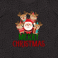 thumbnail image 4 of Inktastic Merry Christmas Santa Reindeer Women's Plus Size T-Shirt, 4 of 5