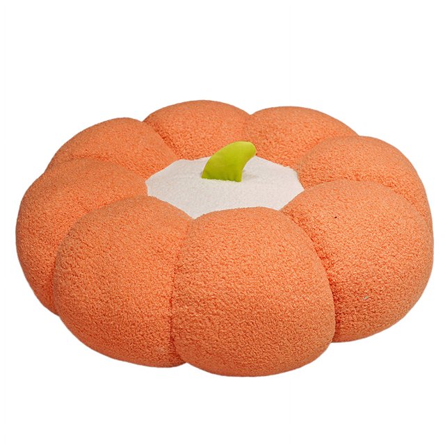 Coussin Rond Citrouille Coussin de Siège Surface Coussin Coussin de Sol Repose-Pieds Dossier de Sofa-Semaine