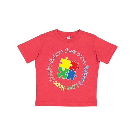 

Inktastic Autism Awareness Circle Gift Toddler Boy or Toddler Girl T-Shirt