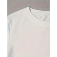 thumbnail image 4 of Butterfly & Sunflower Print T-Shirt, Casual Short Sleeve Top For Spring & Summer, Women's Clothing Tee Tee For Adult, Men, Women, Teen, Teenager, Adolescent, Youth, 4 of 7