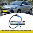 thumbnail image 2 of Interruptor de apertura de la tapa de la puerta trasera del automóvil 84840-52030 para Yaris Vios 2013-2018 Botón de desbloqueo de la escotilla, 2 of 5