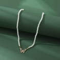 thumbnail image 4 of K-KED Shiny Butterfly Pearl Women Clavicle Necklaces Trend Aesthetic Delicate Jewelry Gifts US, 4 of 9