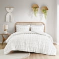 thumbnail image 2 of Intelligent Design 2 Pieces Lucy Adult Clip Jacquard Twin/Twin XL Comforter Sets in Ivory, 2 of 12