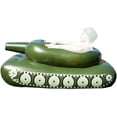 thumbnail image 1 of Inflatable Tank Swimming Pool Float Floatie, Pool Tank Type Water Spray Ring Floaty Party Toys Comfortable Summer Floating Pool Toy for Kids Adults, 1 of 8