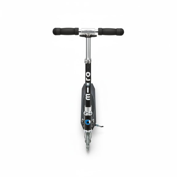 Micro Sprite 2-Wheel Folding Kick Scooter for Kids & Adults, Silver Matte
