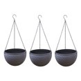 thumbnail image 1 of Maytalsory 3pieces Garden And Planter Hanging Flower Enhancing And Gardens Pot grey M 1Set, 1 of 6