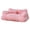 Pink, variant on AUQ Cat Bed Cave,Safe Cat Sleeping Bag,Long-Lasting Fill Cat Beds for Indoor Cats,White