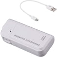 thumbnail image 1 of Portable AA Battery Travel Charger Compatible with Samsung Galaxy Tab S7/S7+/S6/Lite/S5e/Plus with LED Light! (Takes 2 AA Batteries,USB Type-C) [WHITE], 1 of 5