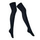 thumbnail image 3 of Calcetines por encima de la rodilla Sunnimix Rayas femeninas Negro, 3 of 8