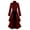 Red, variant on Yindaity Women Gothic Steampunk Button Lace Corset Halloween Coat Tailcoat Jacket (Red,2XL)