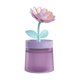 thumbnail image 1 of Mini humidificador pequeño humidificador en forma de flor humidificador de escritorio USB compacto Violeta, 1 of 9