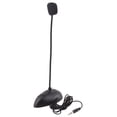 thumbnail image 3 of Flexible Stand Mini Studio Speech Microphone 3 5mm Plug Gooseneck Mic Wired Microphone for Computer PC Desktop Notebook for Live Video Recording Zoom Skype Windows Mac(Plug & Play), 3 of 7