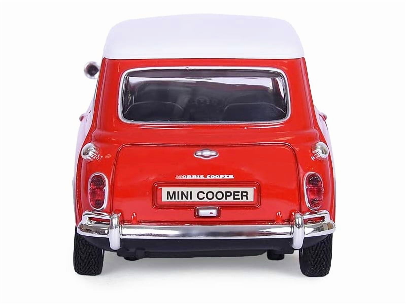 1961-1967 Morris Mini Cooper Red with White Top 1961-1967 Morris Mini Cooper Red with White Top