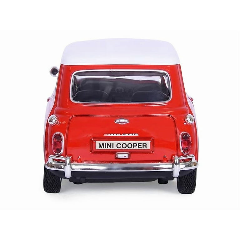 1961-1967 Morris Mini Cooper Red with White Top 