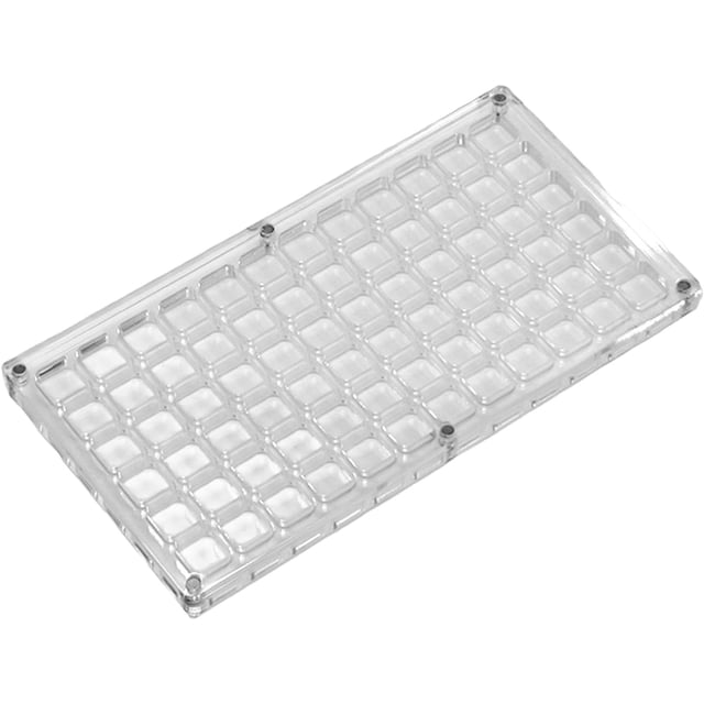 Acrylic Magnetic Seashell Display Box, Acrylic Rhinestone Display Box, Seashell Bead Organizer, Seashell Storage Box, Versatile Small Bead Container Box with Multiple Compartments for DIY Crafts