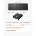 thumbnail image 6 of VEVOR Foldable Walking Pad Treadmill Mat, 1/4" Thick, 24" x 68" Exercise Equipment Mat for Elliptical on Carpet Hardwood Floor, High Density PVC Floor Protector, Waterproof and Non-slip for Home Gym, 6 of 9