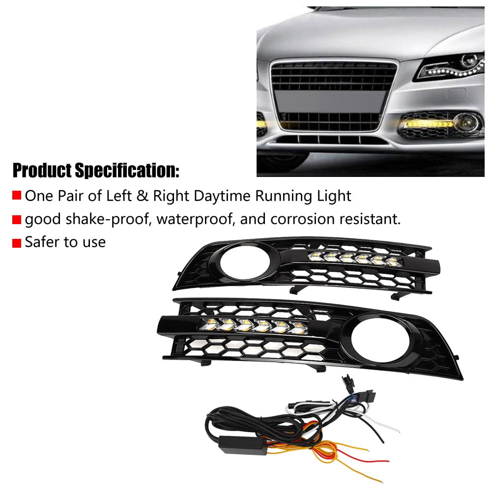 Khall LED Daytime Running Light,2pcs 