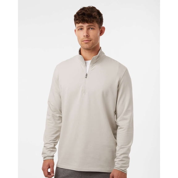 Independent Trading Co. EXP20PQ Men's Perform Quater Zip-Smoke-XS