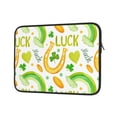 thumbnail image 2 of Bingfone St Patrick'S Day1 Laptop Sleeve Case 15 Inch, 360° Protective Computer Carrying Bag, 2 of 9