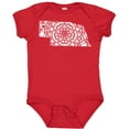 thumbnail image 3 of Inktastic Nebraska Silhouette Mandala Boys or Girls Baby Bodysuit, 3 of 5