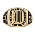 thumbnail image 2 of Order Now for 2025 Graduation, Freestyle Women's Yellow Celebrium Rectangle Signet Class Ring, Personalized, High School or College Graduation, 2 of 4
