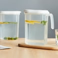 thumbnail image 3 of SPRING PARK 1800ML Fridge Door Water Jug with Handle BPA Free Pitcher with Top Lid for Making Teas and Juices, 3 of 7
