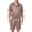 W9-Light Brown, variant on Homeyce Mens Satin Silk Pajamas Sets Button Down Shirts and Shorts 2 Piece Sets Short Sleeve Sleepwear Loungewear with Pockets Summer Lounge Sets,White M