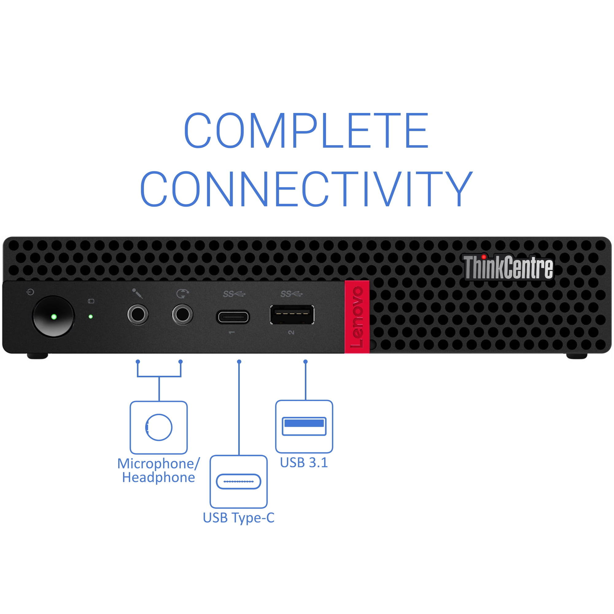 Lenovo ThinkCentre ミニPC 630e i5 8265u Lenovo ThinkCentre M630e Mini PC, Intel Core i5-8265U Upto