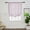 Purple, variant on Yipa Tie Up Window Curtains, Sheer Window Drapes,Short Curtain Scarf,Cafe Kitchen Curtain Valance,Rod Pocket Curtain Panel