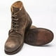 thumbnail image 3 of Botas de invierno de tubo corto informales para niños y niñas, estilo retro, con tacón de cuña bajo, grandes, cuadradas y con cinturón fino, 3 of 4