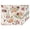 White-12, variant on Autumn Leaves Tablecloth Rectangle 60x102 Inch, Fall Printed Table Cover with Harvest Plaid - Wrinkle Resistant Fabric for Thanksgiving & Holiday Dining Decor