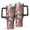 Pioneer Flower Floral-1, variant on 40oz Pioneer Flower Floral Print Pattern Insulated Tumbler with Handle, BPA-Free Leak Proof Lid and Straws, Double Wall Vacuum, Hot 12h/Cold 34h