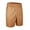 Khaki, variant on Sentmoon Linen Shorts for Men Jogging Drawstring Elastic Waist High Waisted Shorts Solid Color Summer Regular Fit Mens Boxer Shorts with Pockets S-3XL