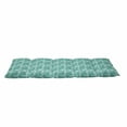 thumbnail image 2 of Sea Animals Floor Pillow Lounger Cover, Dolphins Flowers Sea Floral Pattern Starfish Coral Seashell Composition, Nap Mat Printed Fabric Case for 5 Pillows, 88" x 36", Sea Green White, by Ambesonne, 2 of 5