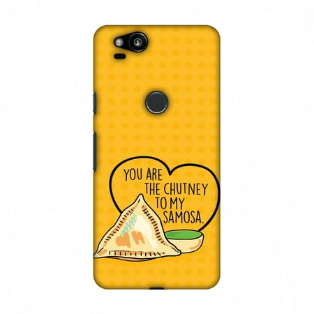 Google Pixel 2 Case,Hard Shell Protective Designer Case with Screen Cleaning Kit for Google Pixel 2 -You Are The Chutney To (Best Way To Clean My Phone Screen)