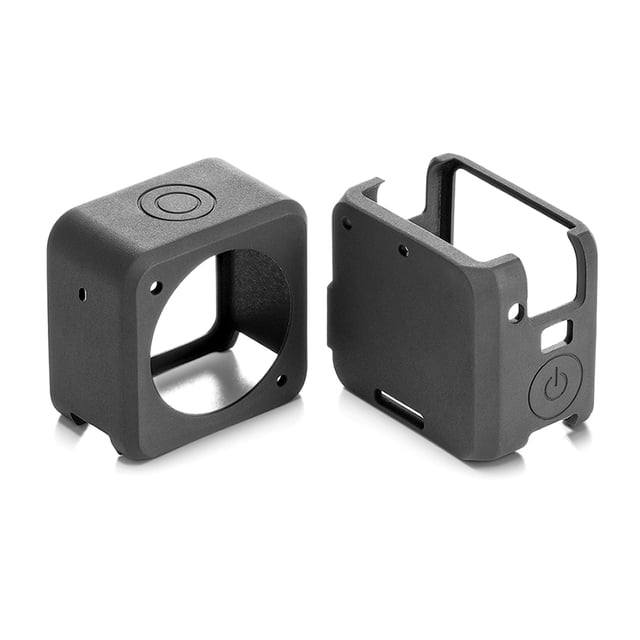 Sidaley Funda protectora para cámara deportiva Grabadora de video Protector de silicona anticaída Reemplazo de piezas a prueba de polvo Reemplazo para Accesorios de cámara y óptica