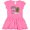 Raspberry with Polka Dots, variant on Inktastic I Want a Hippopotamus For Christmas Gift Baby Girl Dress