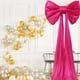 thumbnail image 5 of Lazo decorativo extragrande de 80 x 60 x 200 cm, nailon y elastano, color rosa y morado | Adorno colgante para interiores y exteriores para San Valentín, bodas, fiestas y festividades. Decoración, 5 of 9
