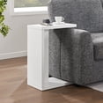 thumbnail image 2 of Convenience Concepts Northfield Admiral C End Table, White, 2 of 7