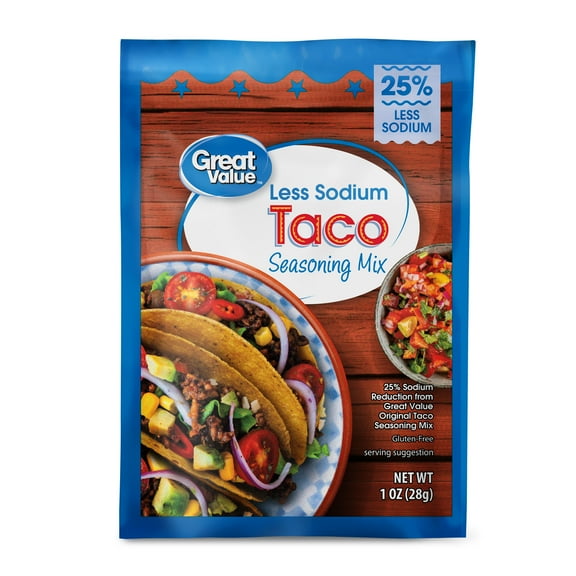 GV Less Sodium Taco Seasoning