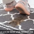 thumbnail image 3 of FanShow Tapis de Porte Intérieur (40x60, Gris) Résistant à la Saleté et Absorbant, Tapis d'Entrée Antidérapant, Tapis de Sol Intérieur à Profil Bas pour Entrée, 3 of 6