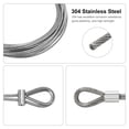 thumbnail image 4 of Uxcell 1/16" Wire Rope Kit, Coated Stainless Steel Cable, 33ft, 4 of 4
