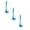 Blue, variant on ZOURIH Silicone Ladles for Cooking - Red Small Soup Ladle Spoon Heat Resistant Kitchen Ladle Spoons,Cooking and Serving Spoon for Soup Sauce Chili Gravy Canning Pouring,Red